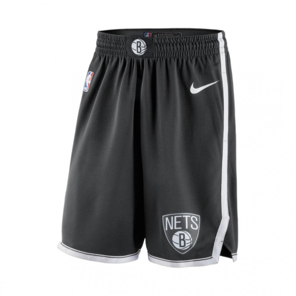 Men's Brooklyn Nets Black 2019/20 Swingman NBA Shorts - Icon Edition-Pro Kit Vault | Brand New 26/27 Sports Jerseys